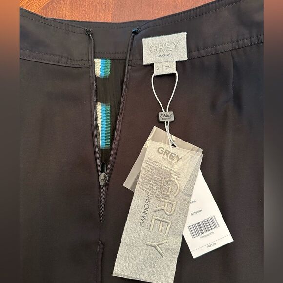 Grey Jason Wu A-line pleated skirt size 4 NWT$495 - Picture 3 of 6